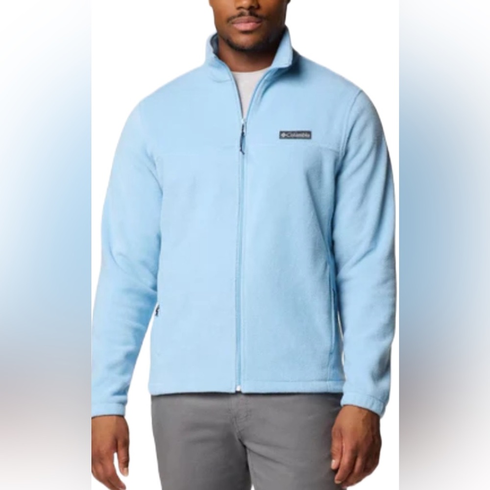 Columbia Men's Sky Blue Fleece Jacket